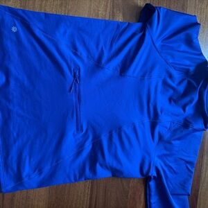 Athleta Women's Cowl Neck Sweater - Vibrant Blue